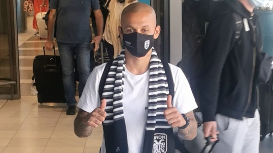 FOTO | Mitriţă, deturnat de Răzvan Lucescu din drumul către U Craiova. A ajuns la Salonic şi va semna cu PAOK