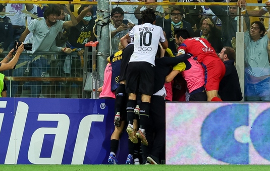 VIDEO | Mihăilă, eroul Parmei! Atacantul a marcat în minutul 8 al prelungirilor! Dennis Man a fost şi el titular în partida cu Benevento 
