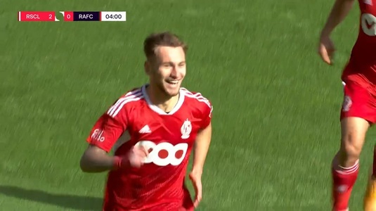 VIDEO | Denis Drăguş, gol fabulos în campionatul Belgiei! Acţiune individuală de excepţie reuşită de ”tricolor”