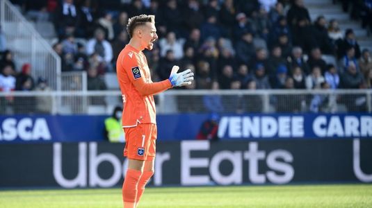 VIDEO | Ionuţ Radu a apărat un penalty în meciul Nice - Auxerre. Portarul român, stâncă pe Coasta de Azur