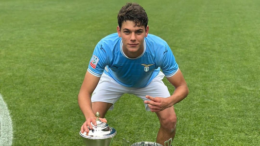 Un tânăr fotbalist român a fost promovat la prima echipă a lui Lazio. Se antrenează alături de vedetele Ciro Immobile şi Luis Alberto
