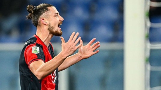 Radu Drăguşin a luat cuvântul: "Sunt în cel mai bun moment al carierei, dar îmi doresc să mă îmbunătăţesc!". A "dat din casă" după Genoa - Salernitana 1-0