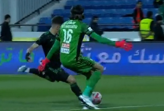 VIDEO | Meci de coşmar pentru Ciprian Tătăruşanu în Arabia Saudită. Portarul român a primit şase goluri de la Al Ahli 