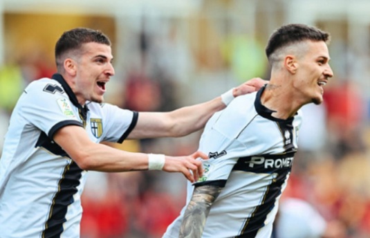VIDEO | Man şi Mihăilă, pe val. Ambii au marcat pentru Parma. Serie A, din ce în ce mai aproape