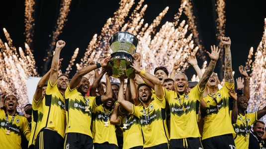 VIDEO | Alex Măţan, un nou trofeu cucerit în SUA! Fostul rapidist a pasat decisiv în finala Leagues Cup, câştigată de Columbus Crew