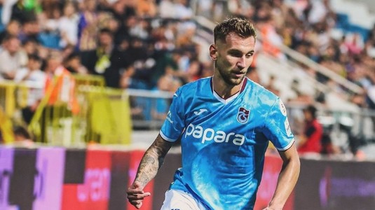 Denis Drăguş, sfârşit de aventură la Trabzonspor? Presa din Turcia a dat anunţul după o nouă prestaţie ştearsă a atacantului