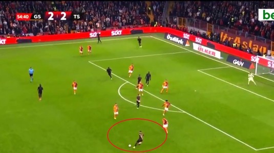 VIDEO | Superb! Denis Drăguş, pasă din rabona la ultimul meci din Turcia. A contribuit la marcarea unui gol