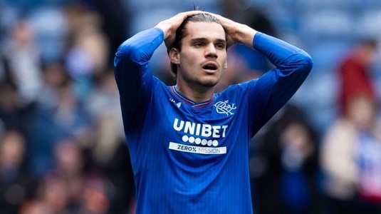 Ianis Hagi, înlocuit după doar 17 minute în "Old Firm". Motivul din spatele schimbării în marele derby cu Celtic