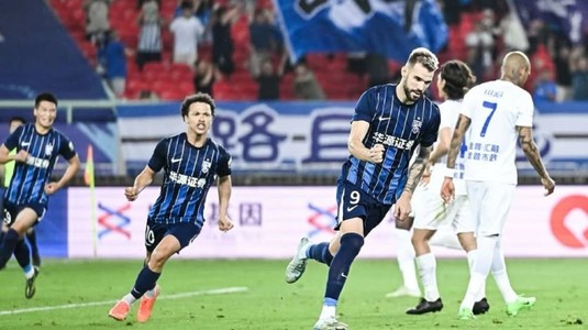 Alex Tudorie, un nou gol în China! Fostul atacant al Petrolului a ajuns la şase reuşite în actualul sezon