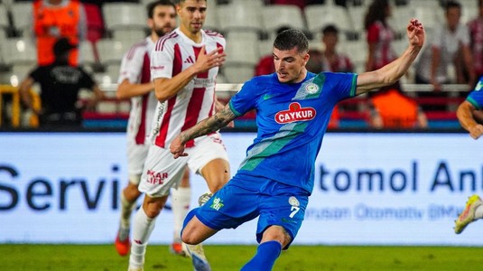 Turcii au văzut "racheta" lui Mihăilă din meciul cu Antalyaspor şi s-au convins: "Vedetă"