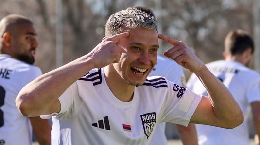 VIDEO | Vali Costache, gol la debut în Armenia, la FC Noah. A marcat într-un moment important pentru echipa sa