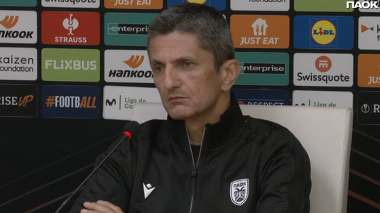 Final tragic de sezon pentru Răzvan Lucescu, la PAOK. A ratat calificarea în Champions League "la mustaţă", după o remiză cu Panathinaikos