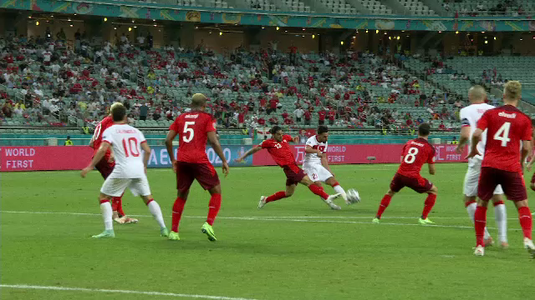 VIDEO: Întrecere cu goluri spectaculoase în Elveţia - Turcia! Minunăţia reuşită de Kahveci la EURO