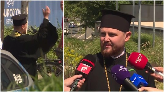 VIDEO | Tricolorii au apelat la divinitate înaintea meciului cu Slovacia. Preotul i-a binecuvântat pe jucătorii naţionalei: "Am lipsit la partida cu Belgia"