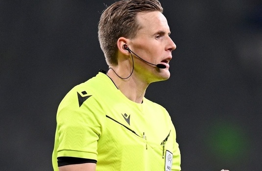Brigadă de arbitri din Olanda la meciul România U21 - Spania U21, de la EURO 2025
