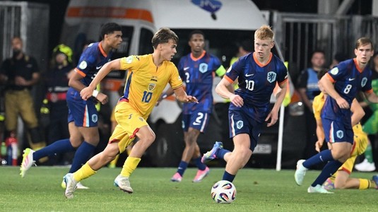 Olanda U19 – România U19 3-1. Tricolorii, eliminaţi în semifinalele Campionatului European