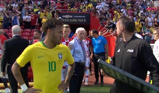 VIDEO | Moment inedit în Brazilia - Croaţia! Cum a reacţionat Rakitic când l-a văzut pe "trădătorul" Neymar la marginea terenului
