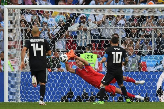 I-a parat penalty-ul lui Messi şi a fost ales omul meciului! Halldórsson aduce Islandei primul punct din istorie la Campionatul Mondial