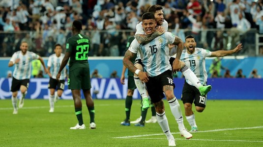 CM 2018, ziua 13 | Rojo o trimite pe Argentina în optimi cu un gol în ultimele minute. Croaţia, lider incontestabil în grupa D. Pe cine vor întâlni în faza următoare