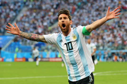 S-a întors Messi! Starul argentinian a marcat abia acum la Mondialul din Rusia, dar a intrat în istorie