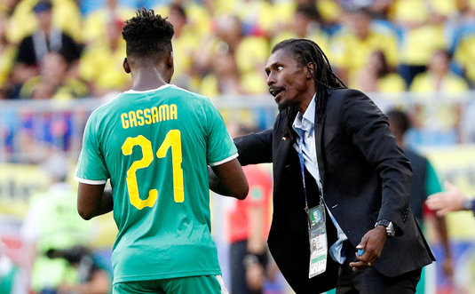 Antrenorul Senegalului, Aliou Cisse: "Asta e legea fotbalului, am ratat calificarea din cauza cartonaşelor!"