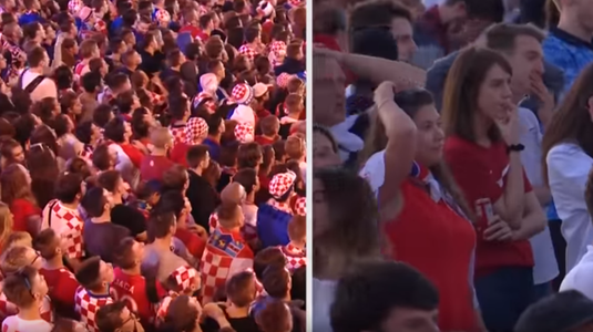 VIDEO | Dramă vs. sărbătoare naţională! Cum au sărbătorit croaţii calificarea în finală! Englezii, în lacrimi