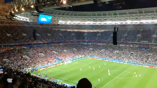 VIDEO | Asta nu s-a văzut în direct la TV! Croaţii se bucurau, iar Anglia a vrut să dea gol. Ce decizie a luat arbitrul