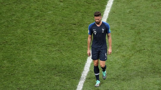 VIDEO | Nici măcar după finală n-a marcat. Giroud s-a făcut de râs la Mondialul din Rusia. A fost atacantul fără şut pe poartă în şapte meciuri