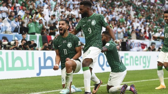 ISTORIC | Arabia Saudită a stabilit un nou record după victoria uriaşă cu Argentina. Ce performanţă au reuşit fotbaliştii lui Herve Renard