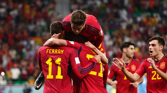 Bornă istorică pentru Spania la Cupa Mondială. Ce a reuşit ”Furia Roja” în meciul cu Costa Rica