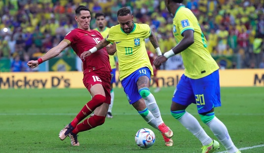 Cupa Mondială | Brazilia - Serbia 2-0. Naţionala lui Tite, samba în Qatar! Richarlison, foarfecă de brazilian. Portugalia - Ghana 3-2, Uruguay - Coreea de Sud 0-0, Elveţia - Camerun 1-0