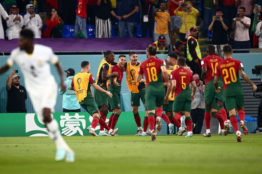 Cristiano Ronaldo scrie istorie! Portughezul stabileşte un record la Campionate Mondiale. Golul a venit după un penalty controversat, contestat dur de jucătorii Ghanei | VIDEO