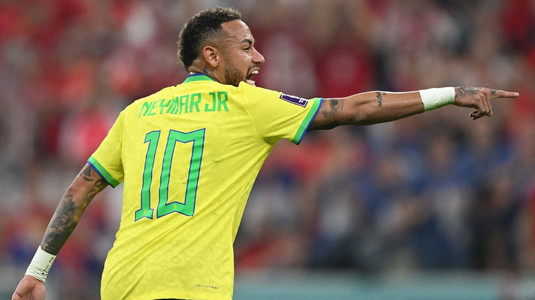 Performanţă uriaşă reuşită de Neymar în partida cu Croaţia! Ce record a egalat în meciul în urma căruia Brazilia a fost eliminată de la Cupa Mondială