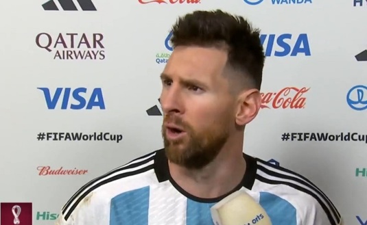 VIDEO | Leo Messi a insultat un fotbalist al Olandei în direct: ”La ce te uiţi, prostule?”. Starul Argentinei, cuvinte grele şi pentru arbitrul din sferturi