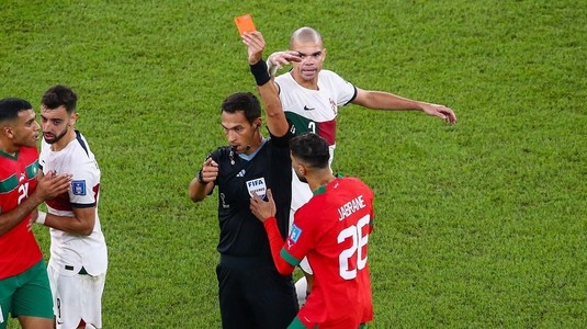 Pepe a răbufnit şi acuză jocuri de culise după eliminarea Portugaliei: "Pariez pe tot ce am că va fi campioana mondială. Este inacceptabil"
