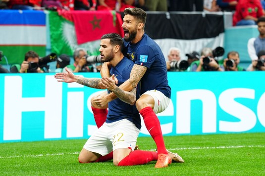 Franţa - Maroc 2-0. "Cocoşii", în ultimul act. Argentina - Franţa, finala Cupei Mondiale