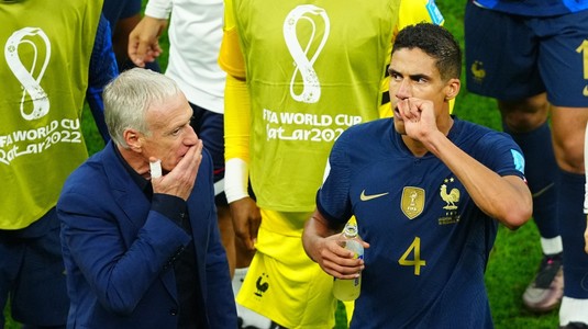 Discursul lui Varane după ce Franţa a pierdut Cupa Mondială în faţa Argentinei: ”Suntem foarte dezamăgiţi!”