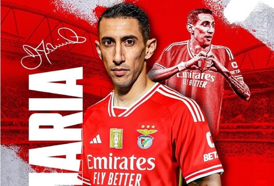 OFICIAL | Angel Di Maria şi-a decis viitorul. Ce hotărâre a luat campionul mondial argentinian de la Benfica