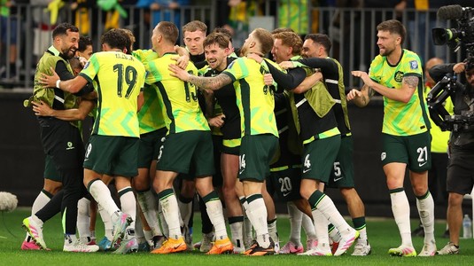Moment istoric. Australia a învins Japonia după 13 ani, cu un gol în prelungiri, şi e aproape de calificarea la Mondial
