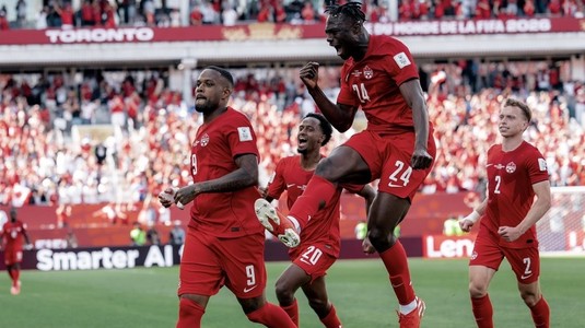 Canada a scris istorie în partida cu Bosnia! Ce premieră a avut loc pentru naţionala lui Marsch