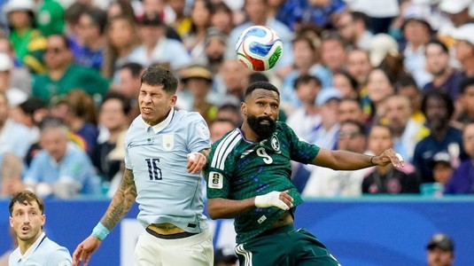 Arabia Saudită, aproape de a produce o nouă surpriză la Mondial. Araujo a scos o remiză pentru Uruguay