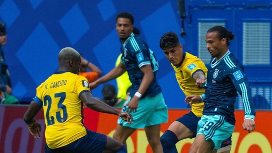 Spectacol la Cupa Mondială! Ecuador a învins Germania şi s-a calificat, iar Coasta de Fildeş a câştigat cu Curacao. Situaţia din grupa E