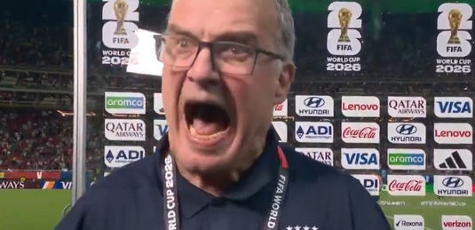 VIDEO | Marcelo Bielsa, ieşire nervoasă după eliminarea usturătoare a Uruguayului: "Hai odată!"
