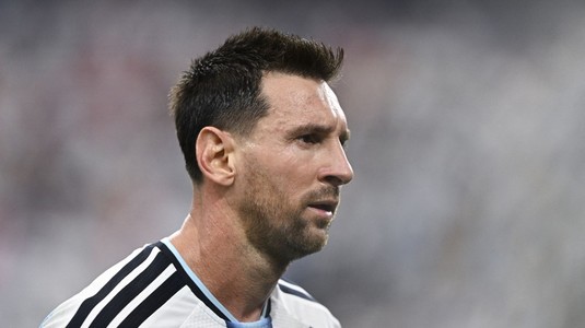 Lionel Messi, menajat pentru Iordania - Argentina, partidă arbitrată de Istvan Kovacs