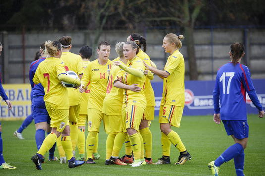 România a învins naţionala Republicii Moldova, scor 3-1, într-un meci din preliminariile CM de fotbal feminin din 2019