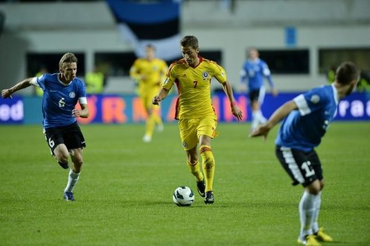 Estonia - România 0-2. Prima repriză a fost catalogată de cititori drept "foarte slabă". Vezi imagini şi votează cel mai bun şi cel mai slab jucător aici!