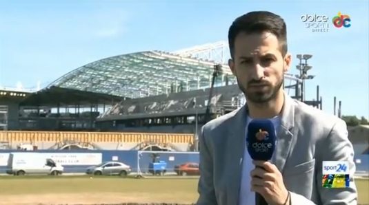 Irlanda de Nord - România se joacă pe un şantier. Vezi cum arată stadionul din Belfast cu două zile înaintea meciului!