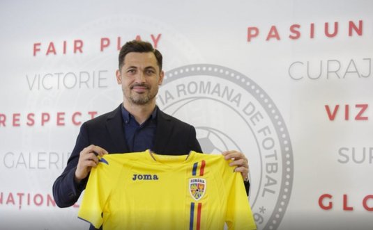 VIDEO | Mirel Rădoi, prezentat oficial ca noul selecţioner al echipei U21 a României