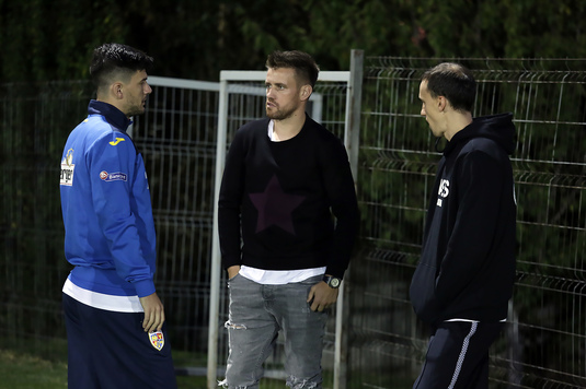 FOTO | Chiricheş şi Pintilii i-au vizitat pe tricolori la antrenament