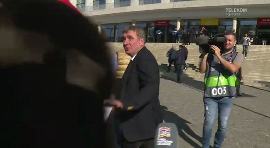 VIDEO | Gheorghe Hagi, din nou la un meci al naţionalei României după mai bine de patru ani